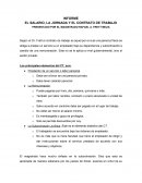 EL SALARIO, LA JORNADA Y EL CONTRATO DE TRABAJO