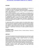 Aplicación del calentamiento ohmico en los alimentos