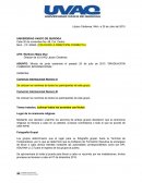 Minuta de junta sostenida el pasado 25 de julio de 2015 “GRADUACIÓN COMERCIO INTERNACIONAL”