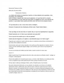 Devocional. Página 1