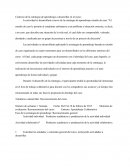 Contexto de la estrategia de aprendizaje a desarrollar en el curso: Evolutiva