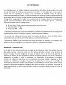 Ensayo de los totonacas