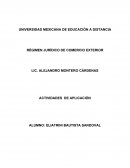 Ejemplo de Un mapa conceptual donde describa las Generalidades de los acuerdos originados