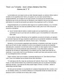 Título: Los Tornados Autor:Johany Marlene Rdz Piña