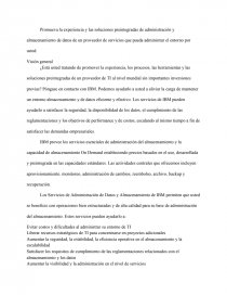 El nuevo Almacenamiento de datos. Página 1
