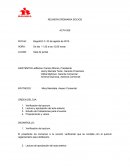 Reunión ordinaria de socios: Estudio de cotizaciones y presupuesto para evento de aniversario