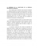 LA SUPREMACÍA DE LA CONSTITUCIÓN DE LA REPÚBLICA BOLIVARIANA DE VENEZUELA