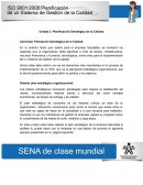 Actividad- Planeación Estratégica de la Calidad