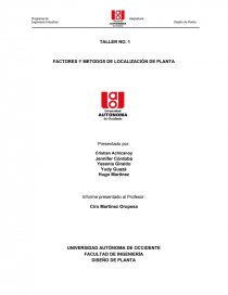 MÉTODOS DE LOCALIZACION. Página 1