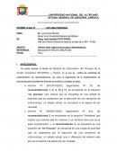 Informe sobre vigencia de procesos administrativos