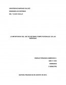 LA IMPORTANCIA DEL USO DE SISTEMAS COMPUTACIONALES EN LAS EMPRESAS