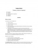 Trabajo Práctico “Pobreza y hambre en Argentina”