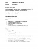 Crecimiento y desarrollo