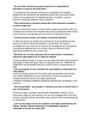 Visión mecánica que pone el acento en la capacidad de decodificar el proceso de modo literal