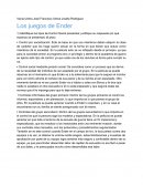 Analisis desde el punto de vista de la Sociologia en el film los juegos de ender