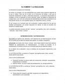 Resumen de pedagogia