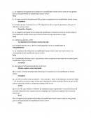 Cuestionario de Electrónica Analogica