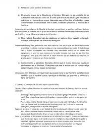 Reflexione sobre las ideas de Sócrates.. Página 1