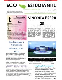 Español Periódico Estudiantil. Página 1
