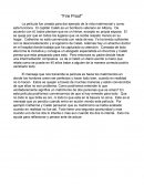 La película “Fire Proof”