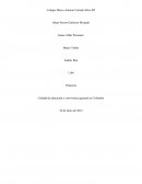 Ponencia Calidad de educación y convivencia general en Colombia