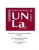 Intervención e inserción en el proceso metodológico profesional