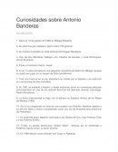 Curiosidades sobre Antonio Banderas