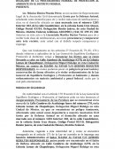 DELEGADO DE LA PROCURADURÍA FEDERAL DE PROTECCIÓN AL AMBIENTE EN EL DISTRITO FEDERAL