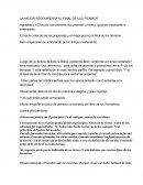 La mejor recompensa al final de los tiempos