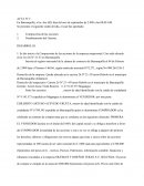 Acta de compraventa de acciones y nombramiento de gerente