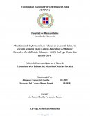 Educacion en valores