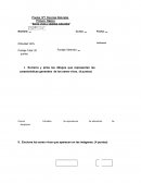 Prueba de matemática tercero