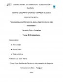 Formación Ética y Ciudadana Tema: El Cristianismo