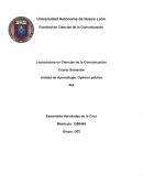 La discriminación y la opinión publica