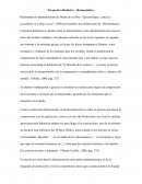 Perspectiva Historico-hermenutica