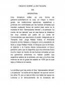 El conflicto en argentina