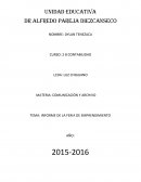 Informe de feria de emprendimiento