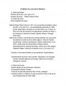 Analisis de una obra literaria