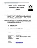 ING. MECÁNICO ELECTRICISTA