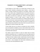 PENSAMIENTO DE THOMAS HOBBES FRENTE AL SER HUMANO (ENPIRISMO)