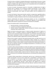 OBJETOS DERECHO INTERNACIONAL PRIVADO. Página 1
