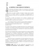 Empresa como unidad económica