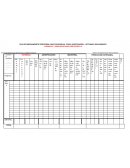 Cuadro para relevamiento