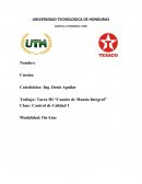 Control de Calidad 1 Modalidad: On-Line