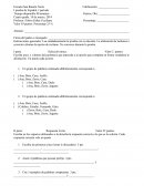 Examen español 3 grado