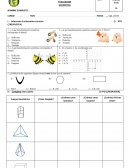 EVALUACION La Geometría