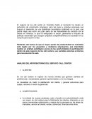 ANALISIS DEL MICROENTORNO DE LOS CALL CENTER