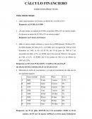 CÁLCULO FINANCIERO EJERCICIOS PRÁCTICOS