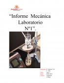 “Informe Mecánica Laboratorio Nº1”