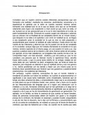 Introspección .En nuestro entorno existen diferentes percepciones que van formando una realidad mediante las vivencias